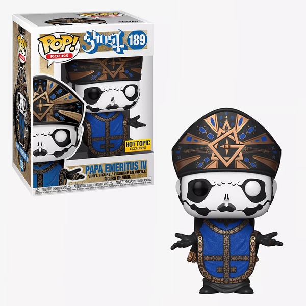Funko Pop! GHOST: Papa Emeritus IV #189 [Hot Topic]