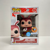 Funko Pop! Jollibee [Glitter] #342 Funtastik LE 3000 [Super Manila 2024] with .5mm Protector