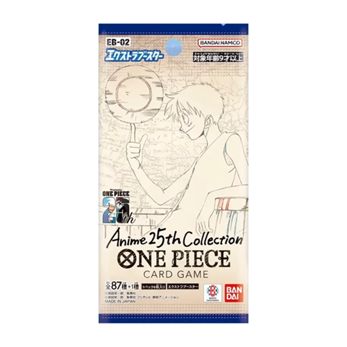 One Piece TCG Japanese: Anime 25th Collection EB-02 Booster Pack