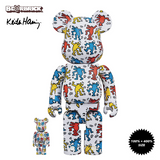 Bearbrick Keith Harring #9 100% & 400% set by Medicom