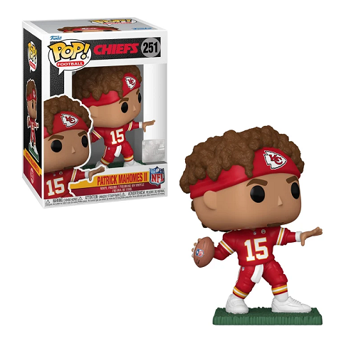 Funko Pop! KANSAS CITY CHIEFS: Patrick Mahomes II #251