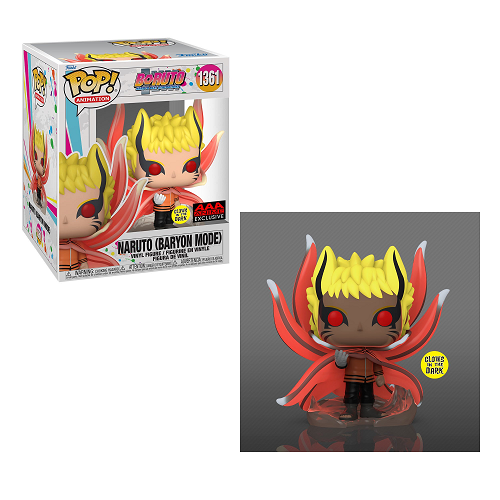 Funko Pop! BORUTO Next Generations: Naruto [Baryon Mode] 6" #1361 [AAA]