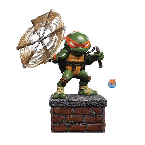 Iron Studios TMNT: Michelangelo MiniCo Vinyl SDCC 2023 [PX]