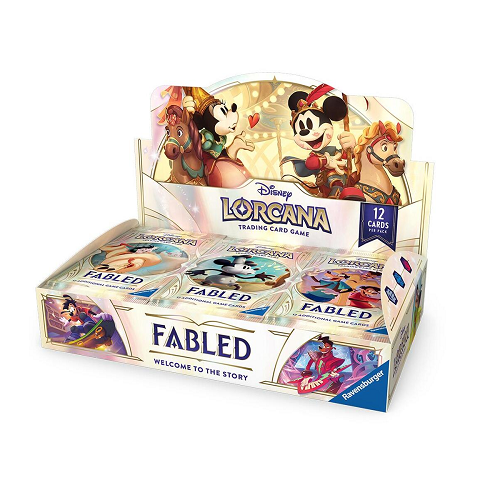 Disney Lorcana TCG: Fabled Booster Box Display [24 Packs]