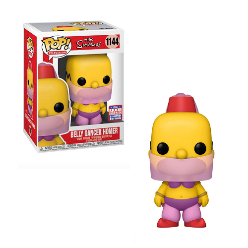 Funko Pop! THE SIMPSONS: Belly Dancer Homer #1144 [Summer Convention]