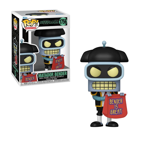 Funko Pop! FUTURAMA: Matador Bender #1756