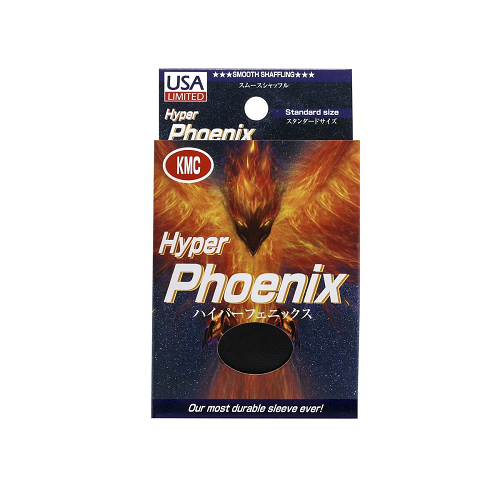 KMC Hyper Phoenix Matte Sleeves - Black