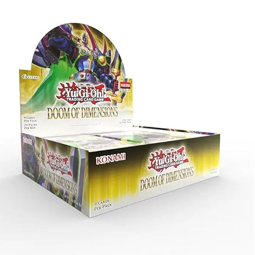 Yu-Gi-Oh! TCG: Doom of Dimensions Booster Box Display [24 Packs] 1st Edition
