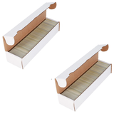 BCW Card Storage Box 800 Count [Pack of 2]