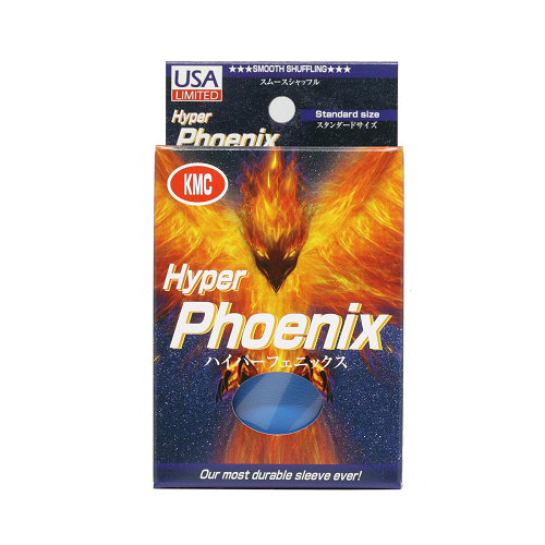 KMC Hyper Phoenix Matte Sleeves - Blue