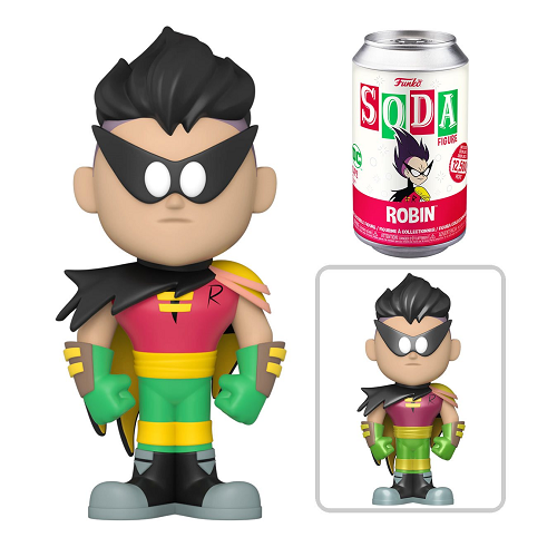 Funko Vinyl SODA: Teen Titans GO! - Robin [Chance of Chase]