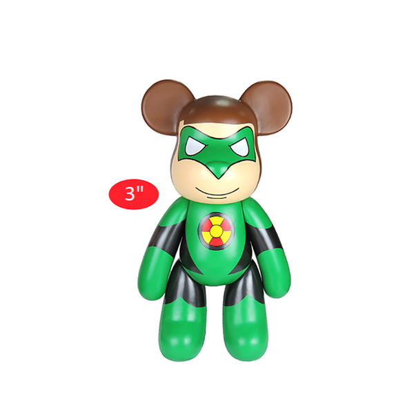 Popobe Green Lantern Bear 3"