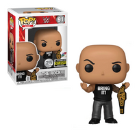 Funko Pop! WWE: The Rock [25 Anniversary] #91 [Entertainment Earth]