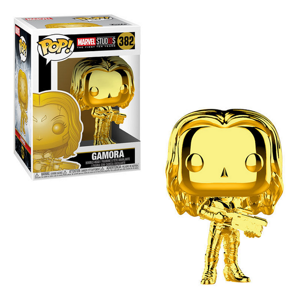 Funko Pop! MARVEL STUDIOS: Gamora [Gold Chrome] #382