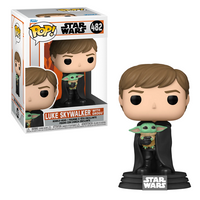 Funko Pop! STAR WARS: Luke Skywalker with Grogu #482