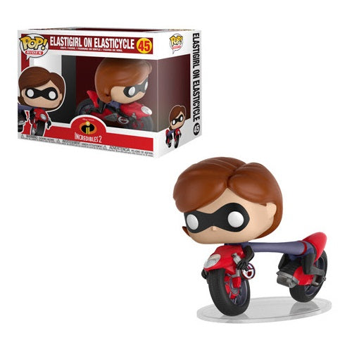 Funko Pop! RIDES Incredibles 2: Elastigirl on Elasticycle #45