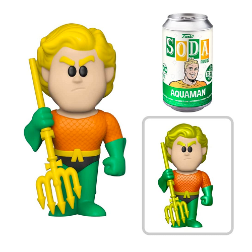 Funko Vinyl SODA: Aquaman [Chance of Chase]