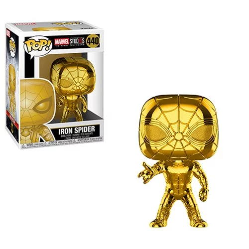 Funko Pop! MARVEL STUDIOS: Iron Spider [Gold Chrome] #440