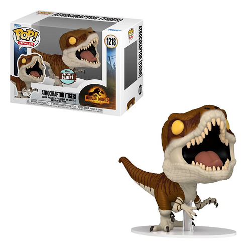 Funko Pop! JURASSIC WORLD Dominion: Atrociraptor [Tiger] #1218 [Specialty Series]