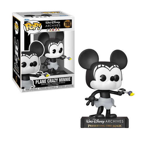 Funko Pop! WALT DISNEY ARCHIVES: Plane Crazy Minnie #1108