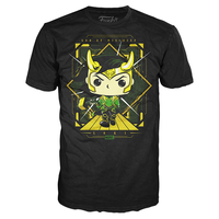 Funko Pop! TEES: Loki [Art Deco]