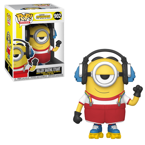 Funko Pop! MINIONS THE RISE OF GRU: Roller Skating Stuart #902