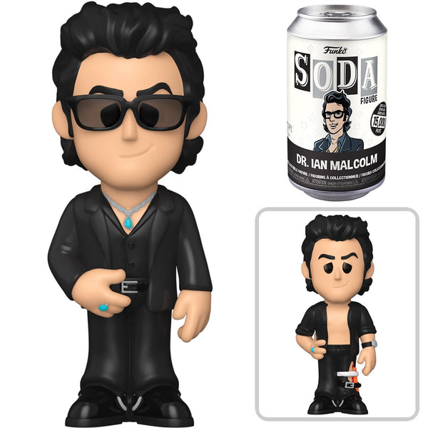 Funko Vinyl SODA: Ian Malcolm [Chance of Chase]