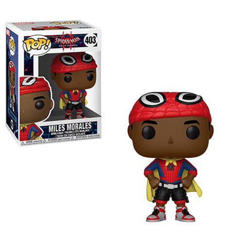 Funko Pop! MARVEL Into the Spider-verse: Miles Morales [w/ Cape] #403