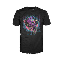 Funko Pop! TEES: Blacklight Black Panther