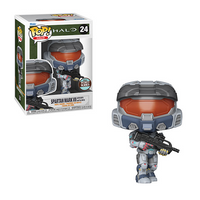 Funko Pop! HALO: Spartan Mark VII [w/ BR75 Battle Rifle] #24 [Specialty Series]