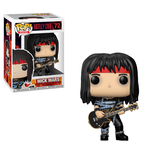 Funko Pop! ROCKS Motley Crue: Mick Mars #72