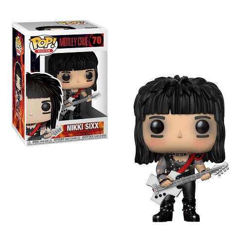 Funko Pop! ROCKS Motley Crue: Nikki Sixx #70